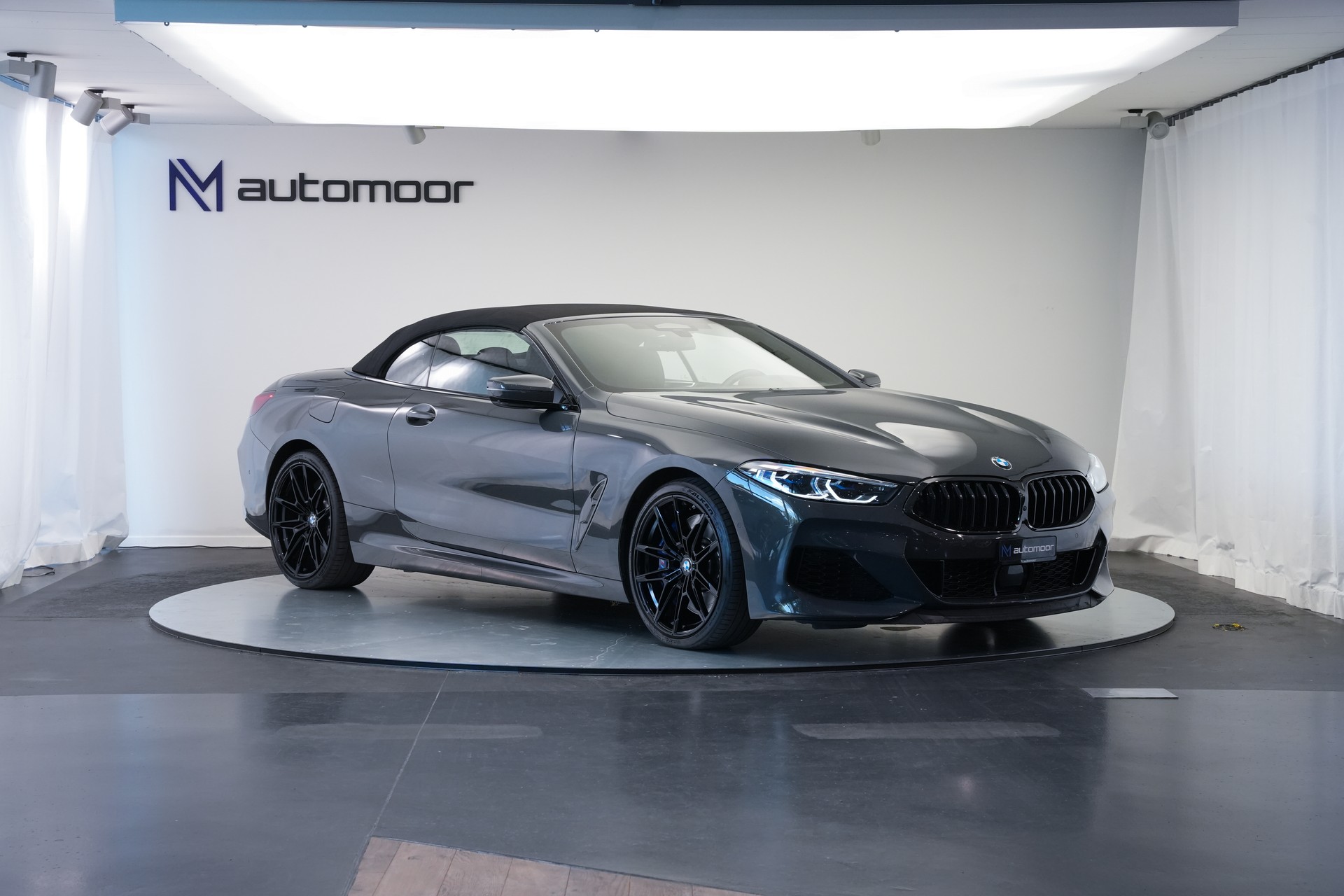 BMW M850i xDrive Steptronic Cabriolet *CH-Fahrzeug* *Dravitgrau* *B&W*-image-10