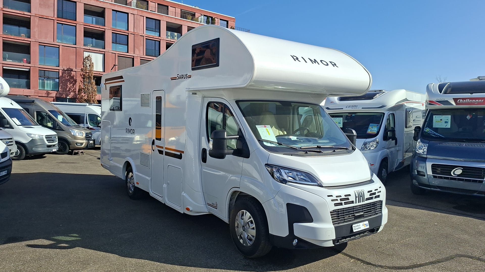 RIMOR Sarus 695***Unschlagbar in Preis und Leistung: Nirgendwo bekommen Sie mehr Wohnmobil für Ihr Geld als bei Rimor***