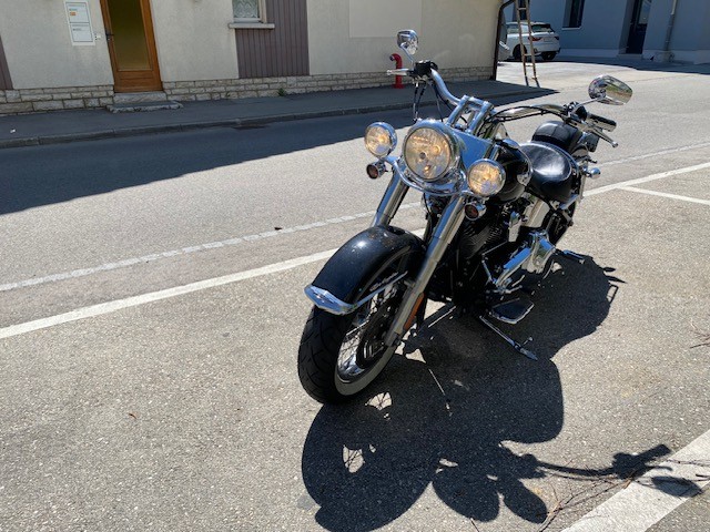 HARLEY-DAVIDSON FLSTN Softail Deluxe ABS-image-3