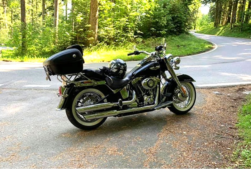 HARLEY-DAVIDSON FLSTN Softail Deluxe ABS-image-5