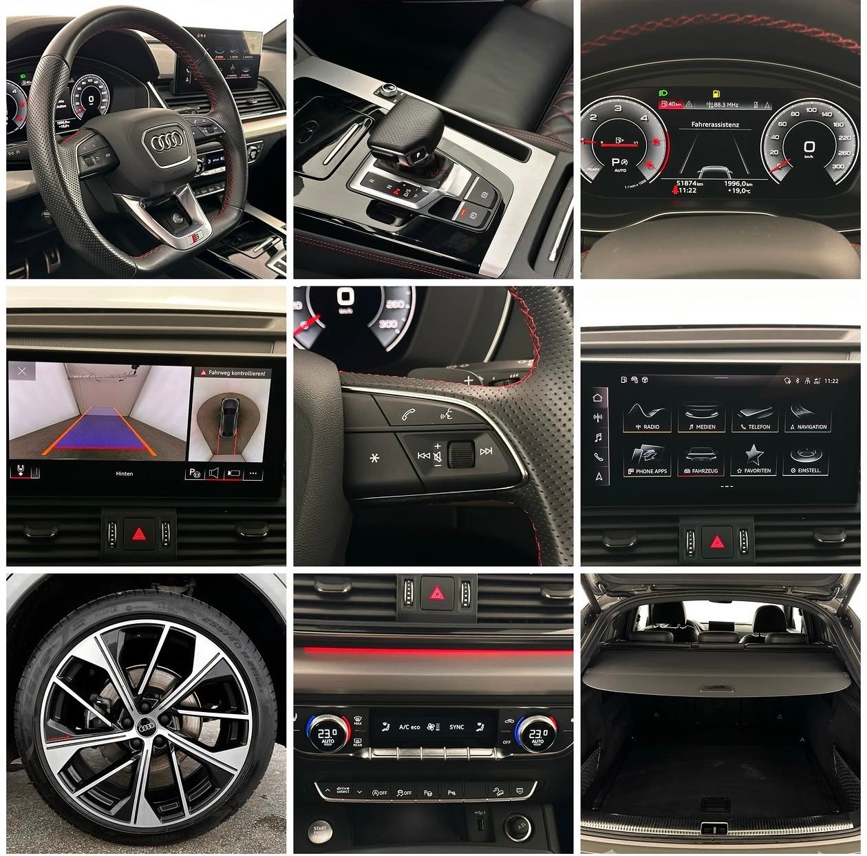 AUDI Q5 Sportback 40 TDI S line quattro S-tronic-image-13