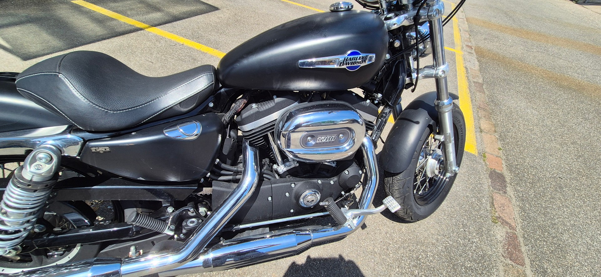 HARLEY-DAVIDSON XL 1200 CB Sportster Custom ABS-image-1
