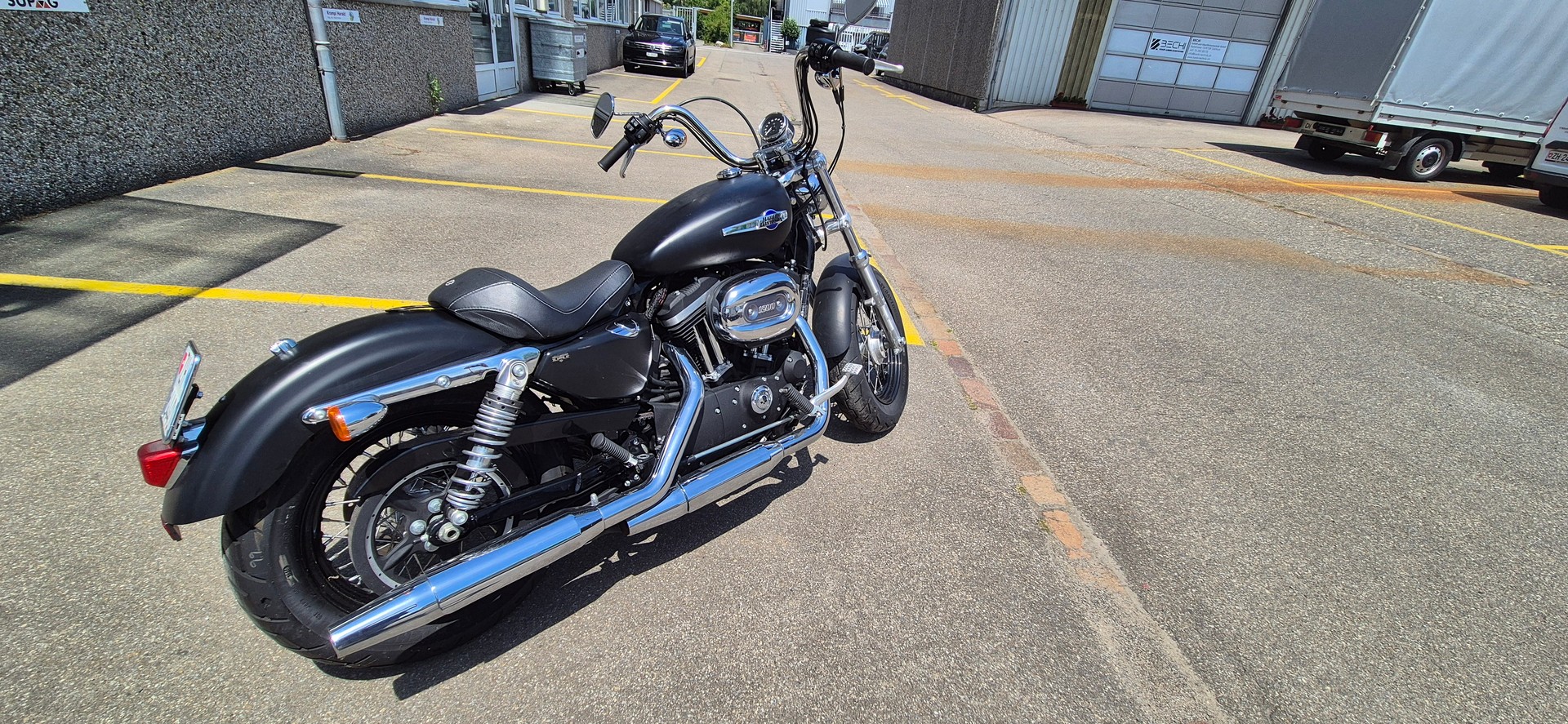HARLEY-DAVIDSON XL 1200 CB Sportster Custom ABS-image-5