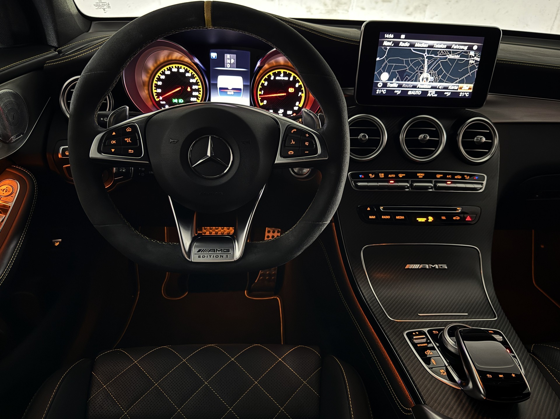MERCEDES-BENZ GLC 63 S AMG *EDITION 1* 9G-Tronic 4M - *UNIKAT AUS 1.HAND* - *EINMALIG GEPFLEGT* - *21" 8-FACH & GARANTIE*-image-22