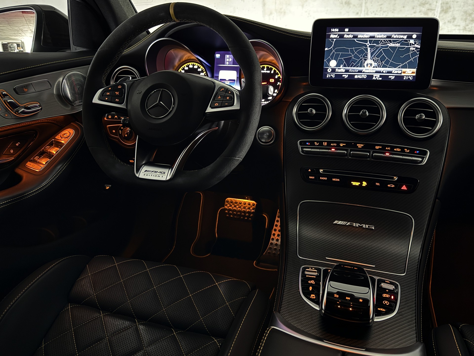 MERCEDES-BENZ GLC 63 S AMG *EDITION 1* 9G-Tronic 4M - *UNIKAT AUS 1.HAND* - *EINMALIG GEPFLEGT* - *21" 8-FACH & GARANTIE*-image-23