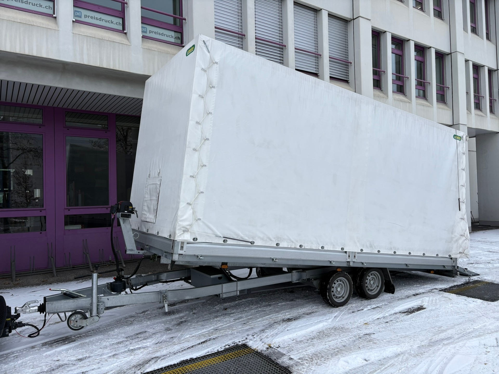 HRB Sachtransportanhänger / Autoanhänger-image-1