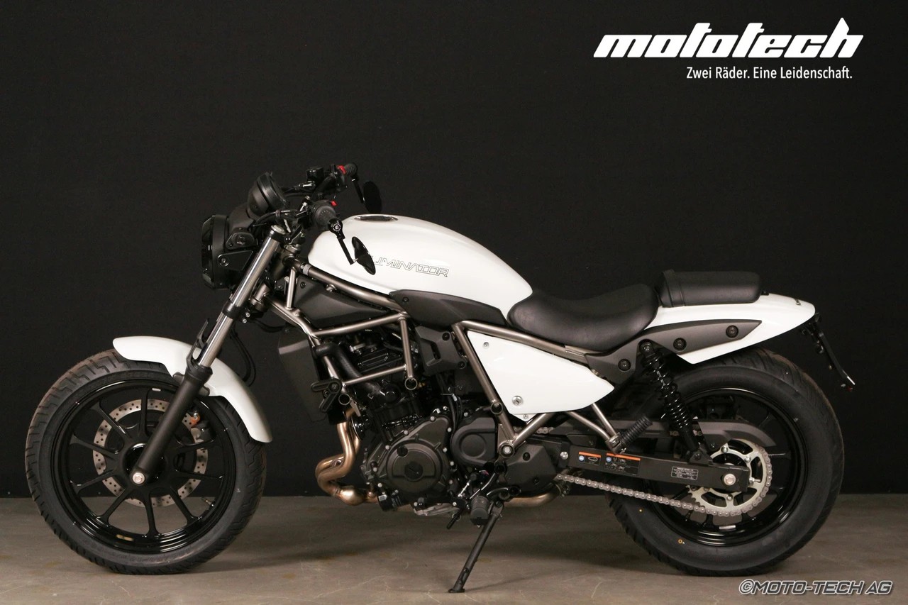 KAWASAKI Eliminator 500 WHITE CUSTOM-image-3