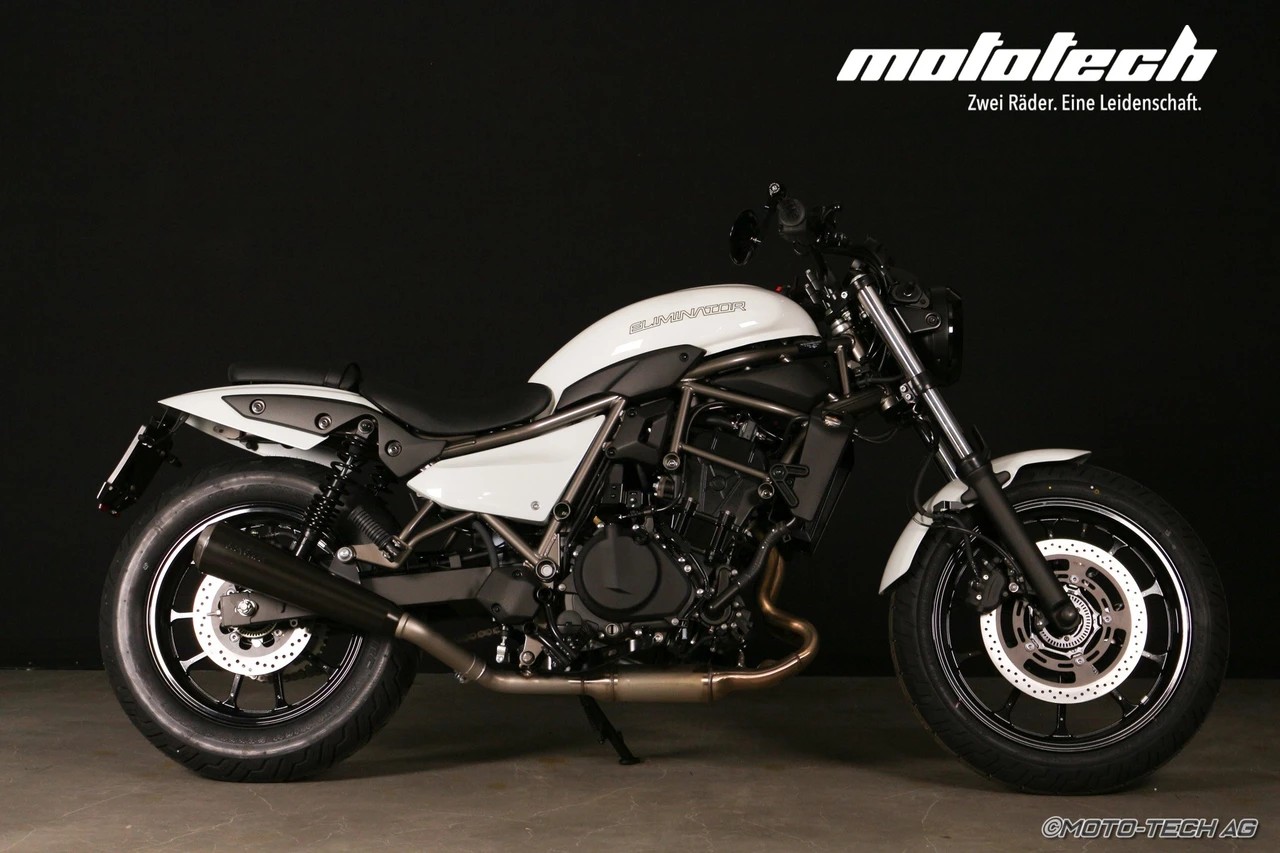 KAWASAKI Eliminator 500 WHITE CUSTOM-image-0