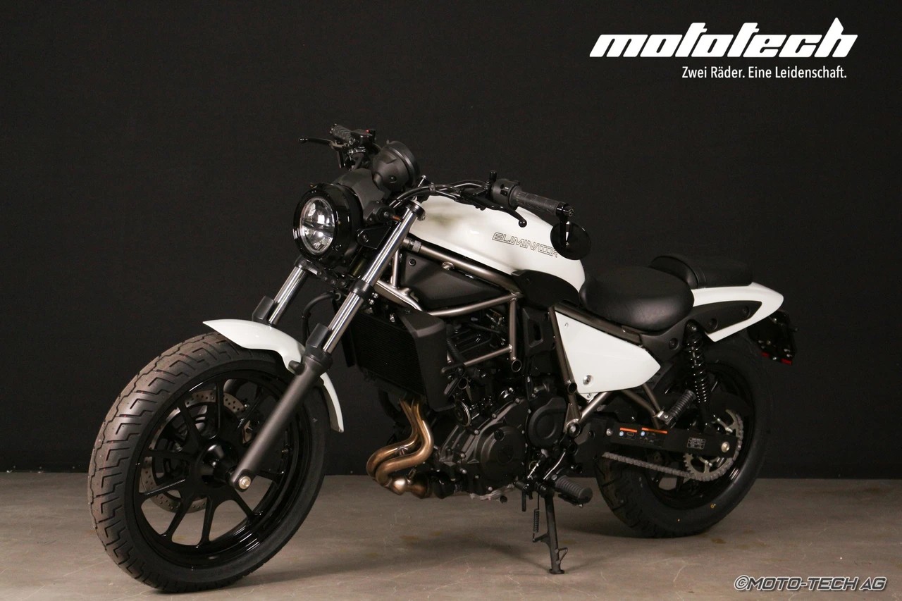 KAWASAKI Eliminator 500 WHITE CUSTOM-image-4