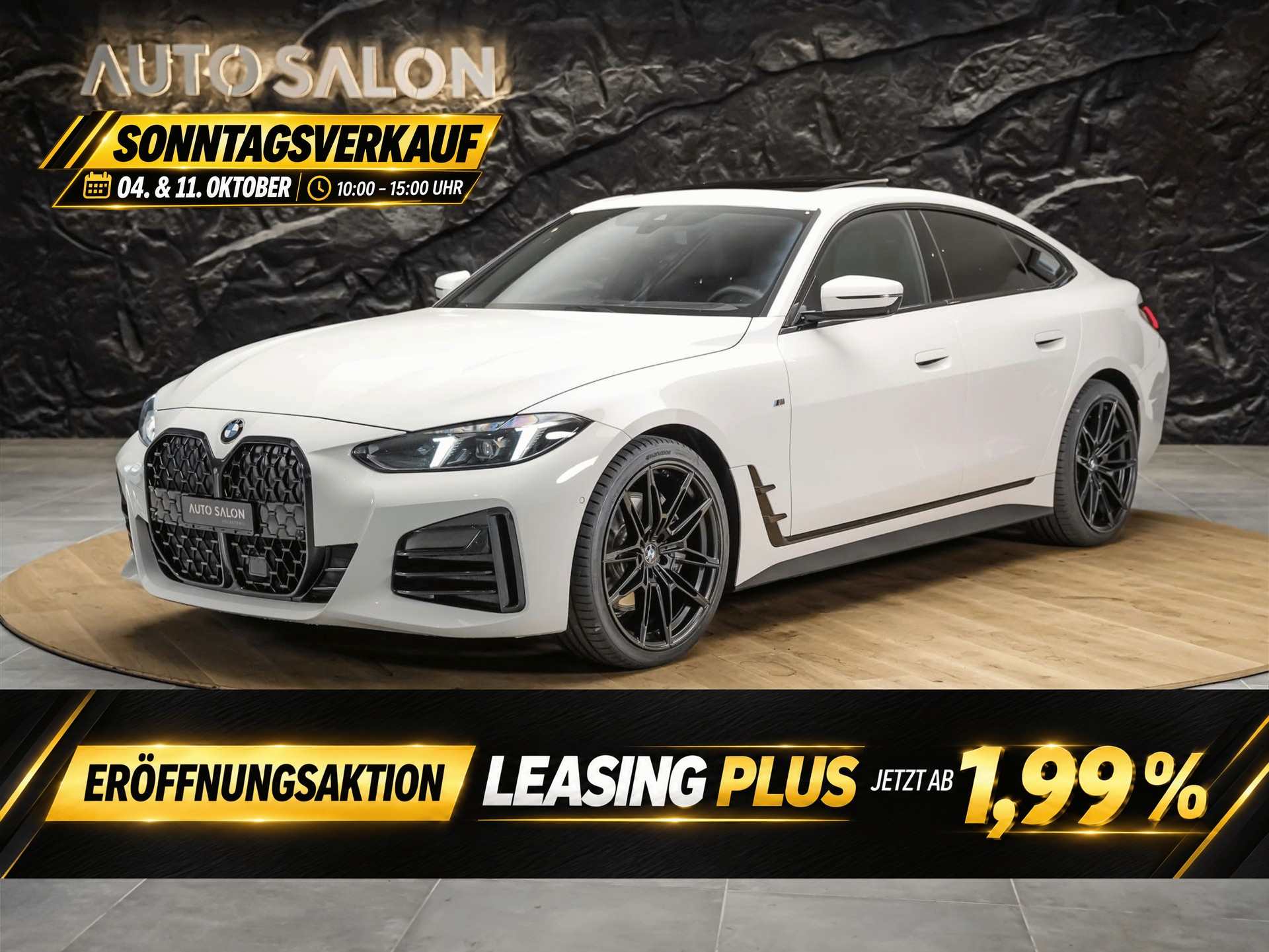 BMW 430d xDrive Gran Coupé M Sport Steptronic *Werksgarantie*20"Felgen*Panorama*AHK*
