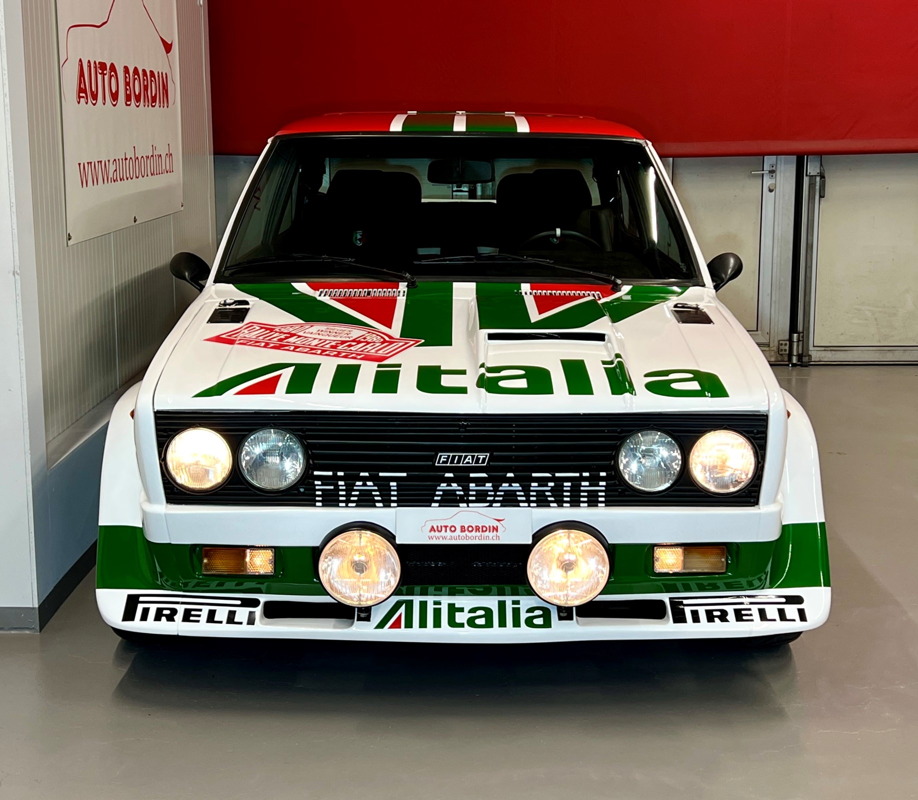 FIAT 131 Abarth Rally Group 4 Alitalia Recreation-image-1
