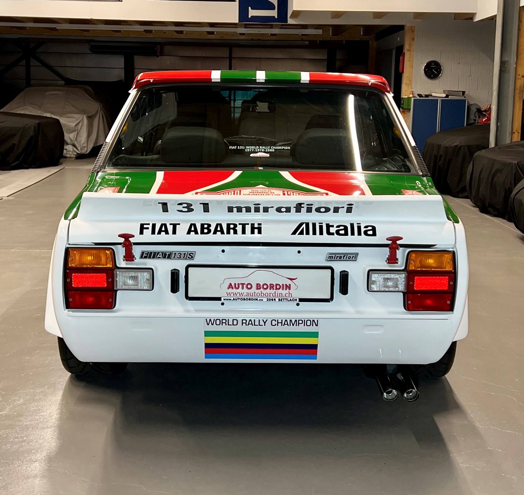 FIAT 131 Abarth Rally Group 4 Alitalia Recreation-image-9