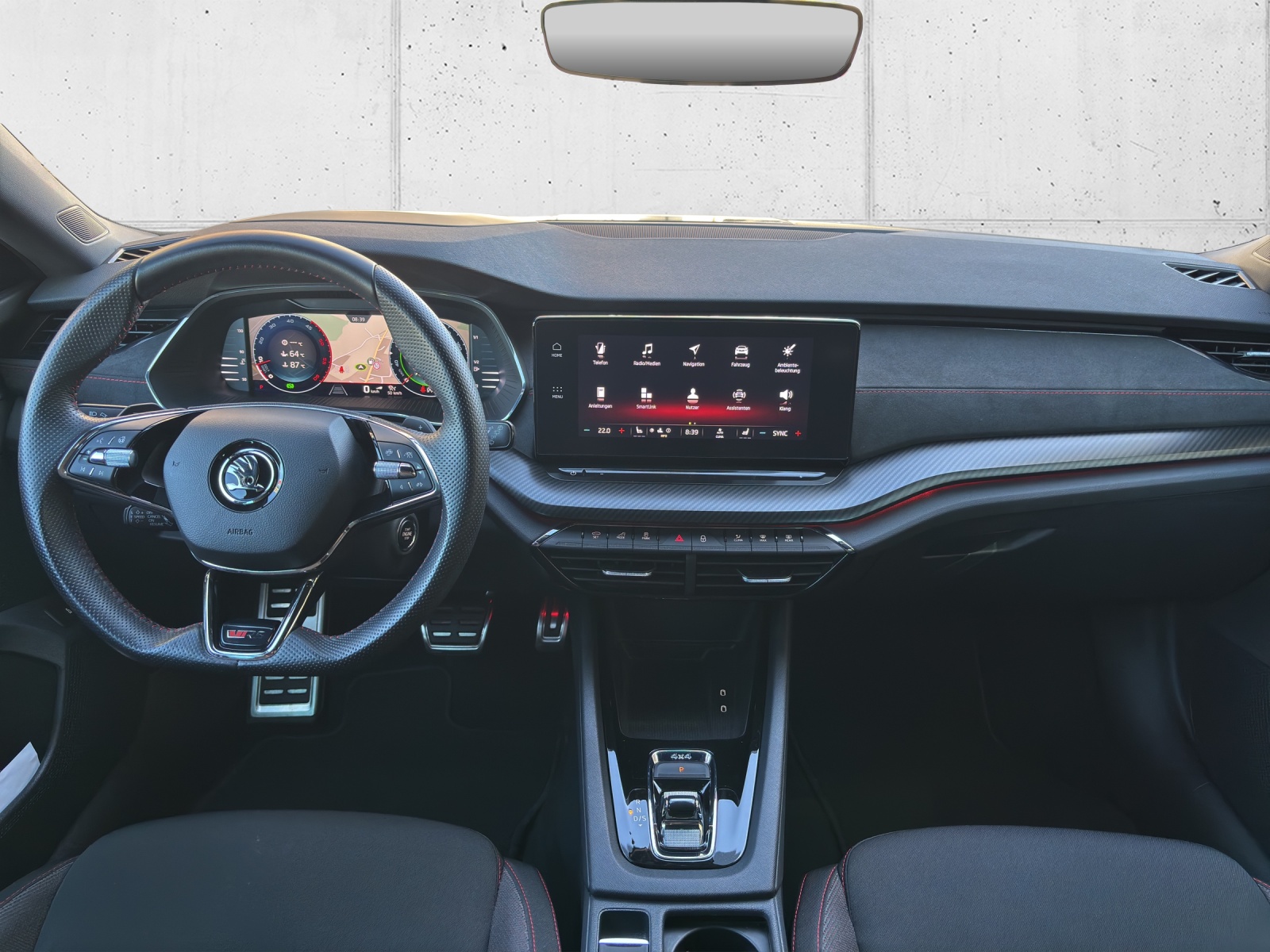 SKODA Octavia Combi 2.0 TDI DSG RS 4x4 mit AHK Vorbereitung, Head-Up Display & elektr. Heckklappe-image-11