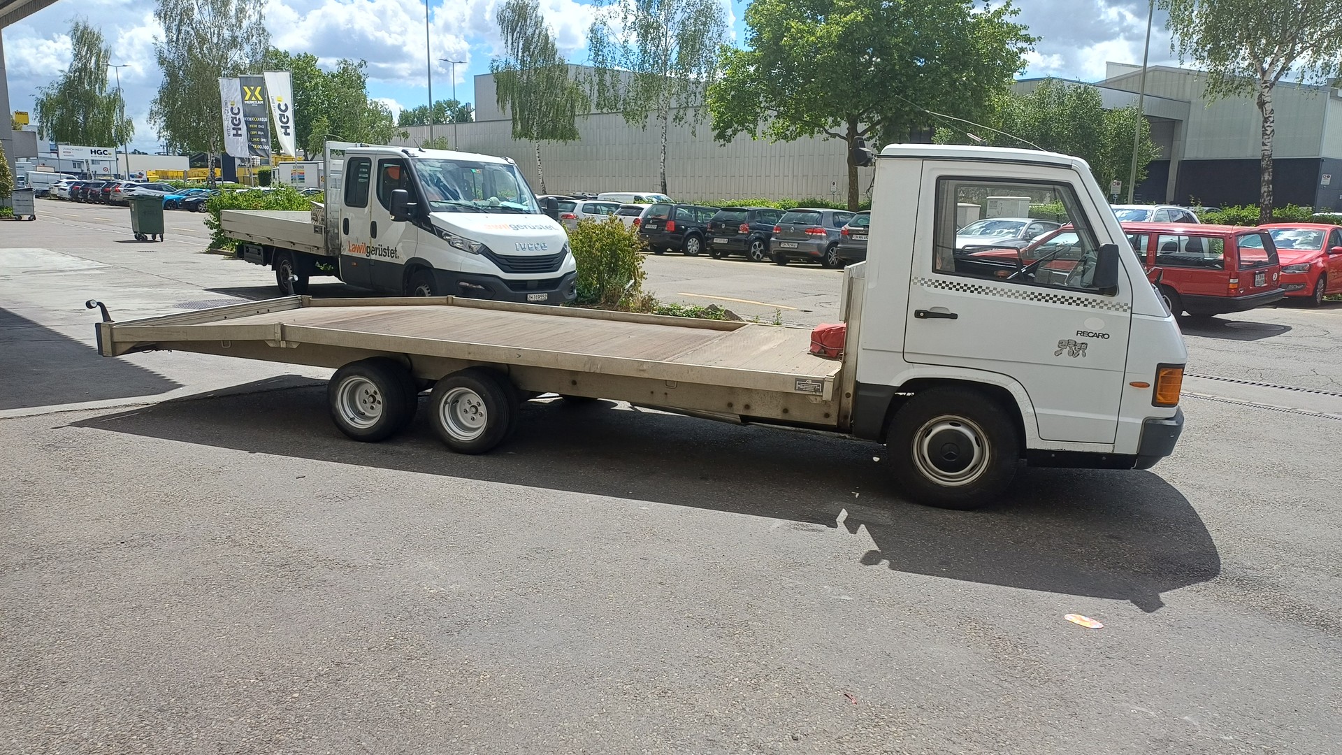 MERCEDES-BENZ MB 100 D 6x2 Autotransporter 1700Kg Nutzlast-image-7