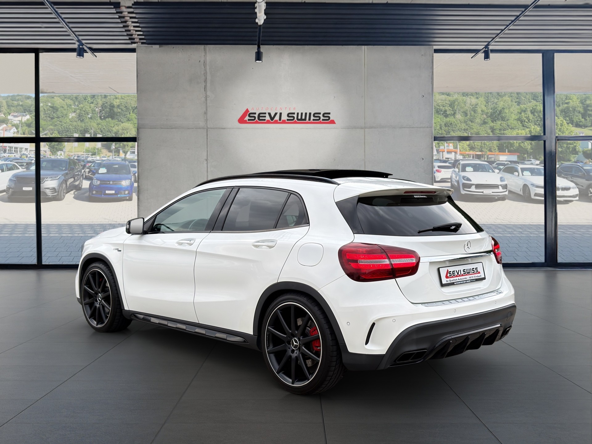 MERCEDES-BENZ GLA 45 AMG Yellow Night Edition 4Matic 7G-DCT Frisch ab MFK,1 Jahr oder 20000km Garantie auf Motor und Getriebe inkl.*-showroom-element-3