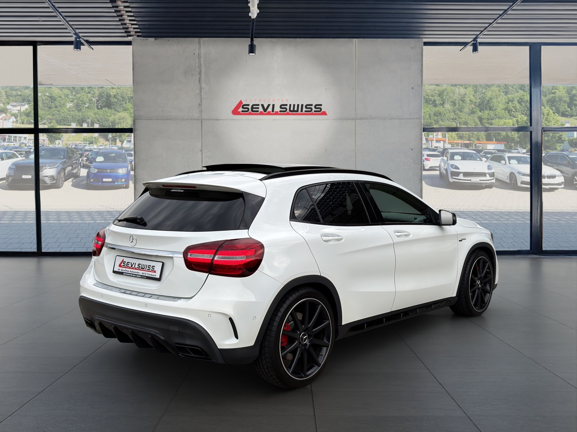 MERCEDES-BENZ GLA 45 AMG Yellow Night Edition 4Matic 7G-DCT Frisch ab MFK,1 Jahr oder 20000km Garantie auf Motor und Getriebe inkl.*-showroom-element-2