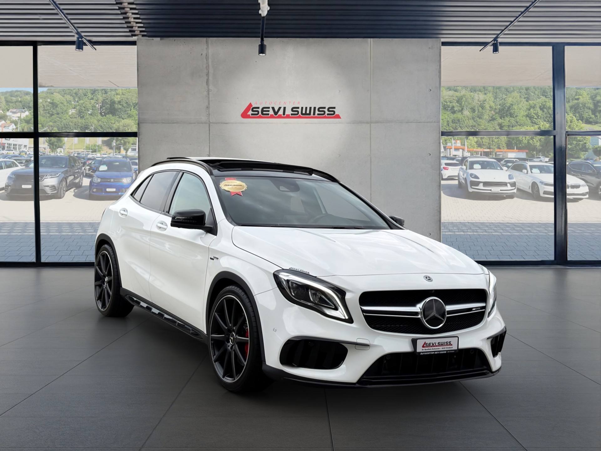 MERCEDES-BENZ GLA 45 AMG Yellow Night Edition 4Matic 7G-DCT Frisch ab MFK,1 Jahr oder 20000km Garantie auf Motor und Getriebe inkl.*