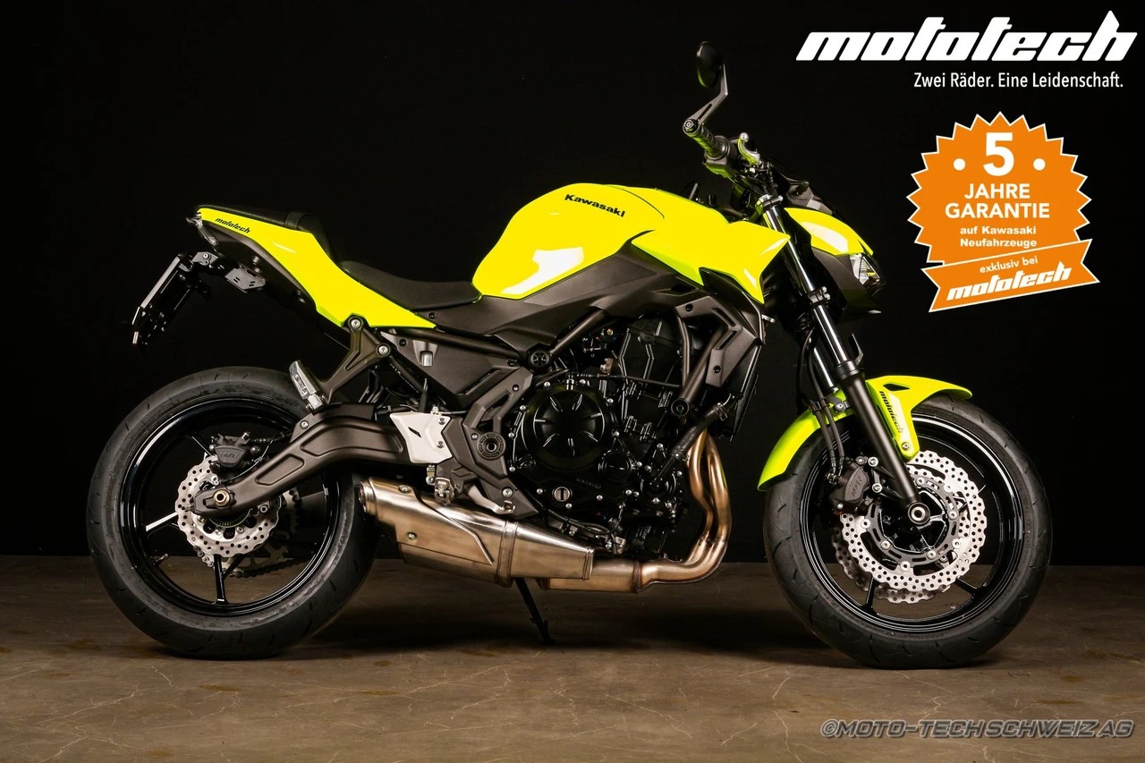 KAWASAKI Z 650 (35/50kW) STAGE 1 NEON GELB EDITION-image-0