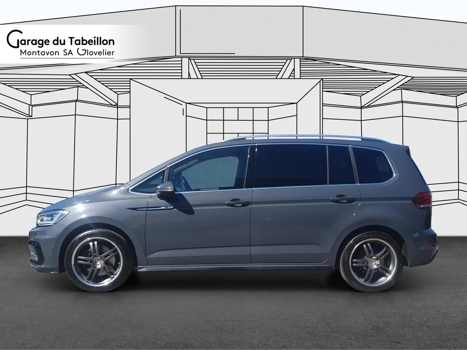 VW Touran 2.0 TDI SCR R-Line Highline DSG-image-1