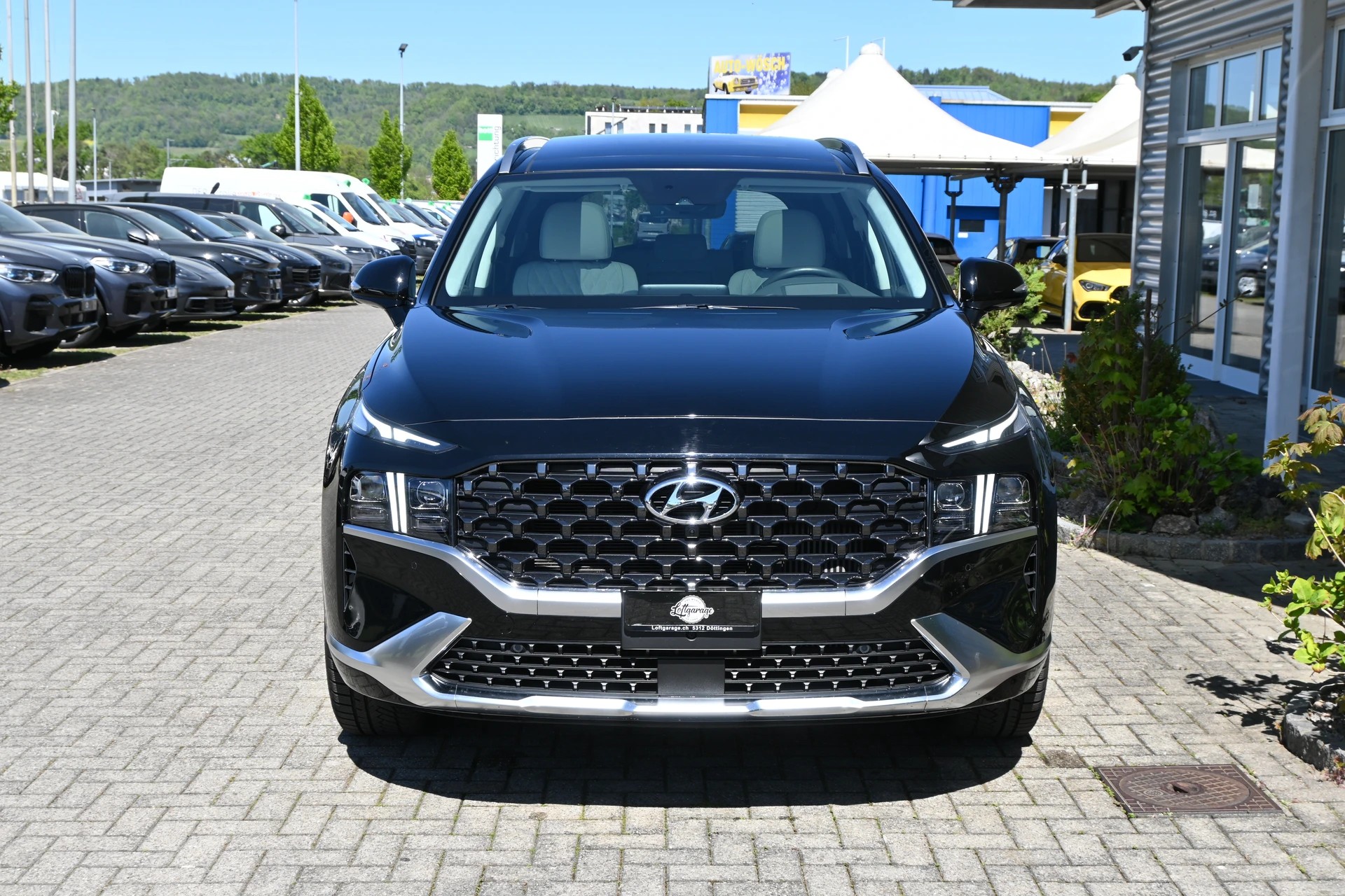 HYUNDAI Santa Fe 2.2 CRDI Vertex 4WD Automatic + 7-Plätzer + Werksgarantie 02.2027-showroom-element-2