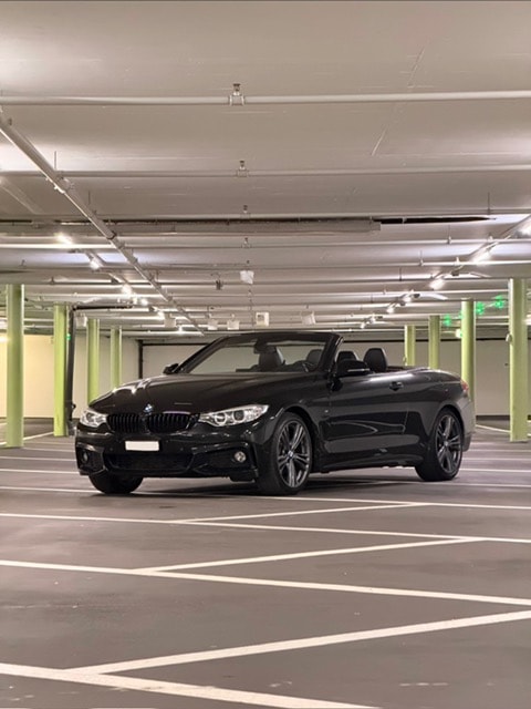 BMW 428i M-Paket, Schalter, 19 Zoll LM, 4-Auspuff-Endrohre