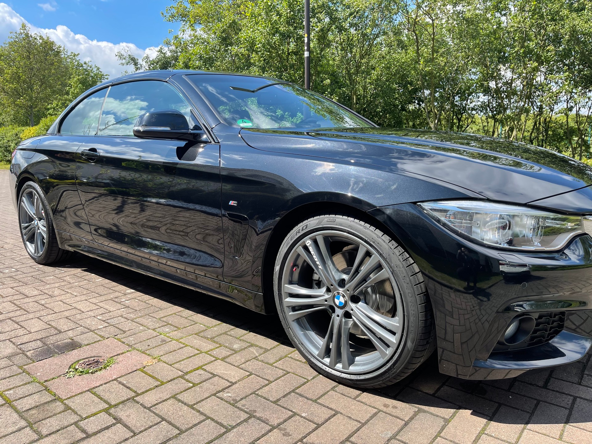 BMW 428i Cabrio M-Paket, 19 Zoll LM, 4-Auspuff-Endrohre-image-6
