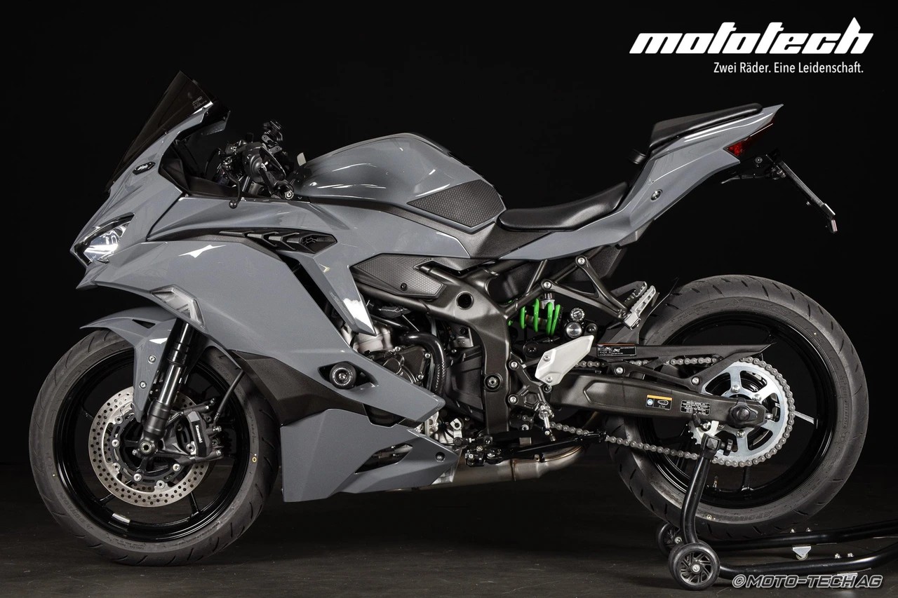 KAWASAKI Ninja ZX-4RR (35kW) STAGE 1 Stonehenge Grey-image-3
