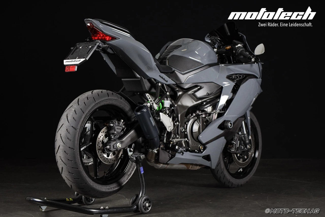 KAWASAKI Ninja ZX-4RR (35kW) STAGE 1 Stonehenge Grey-image-1