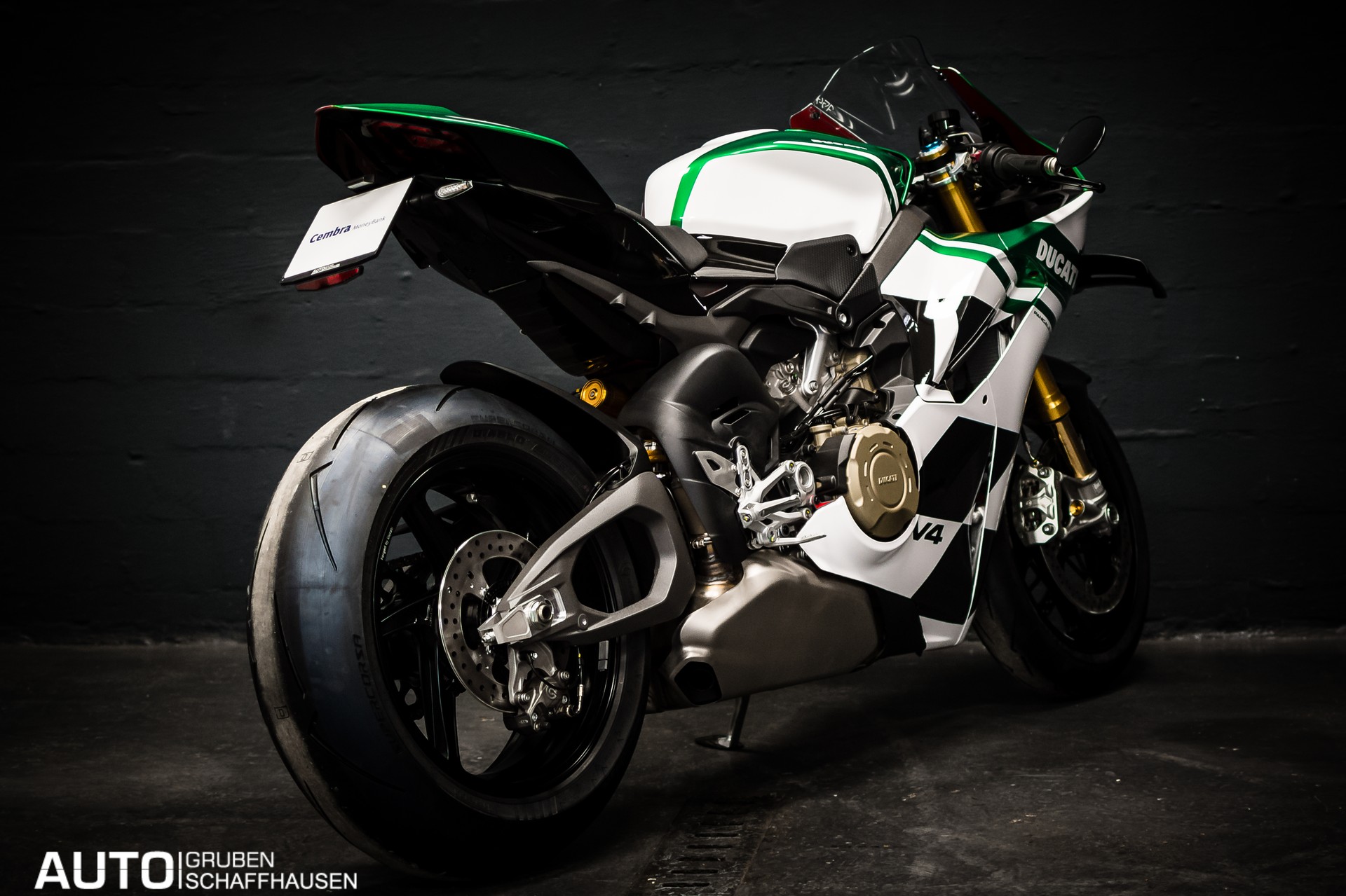 DUCATI Panigale V4 S ** Tricolore Design **-image-4