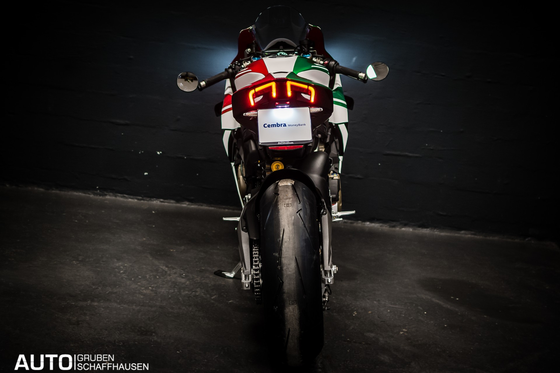 DUCATI Panigale V4 S ** Tricolore Design **-image-7