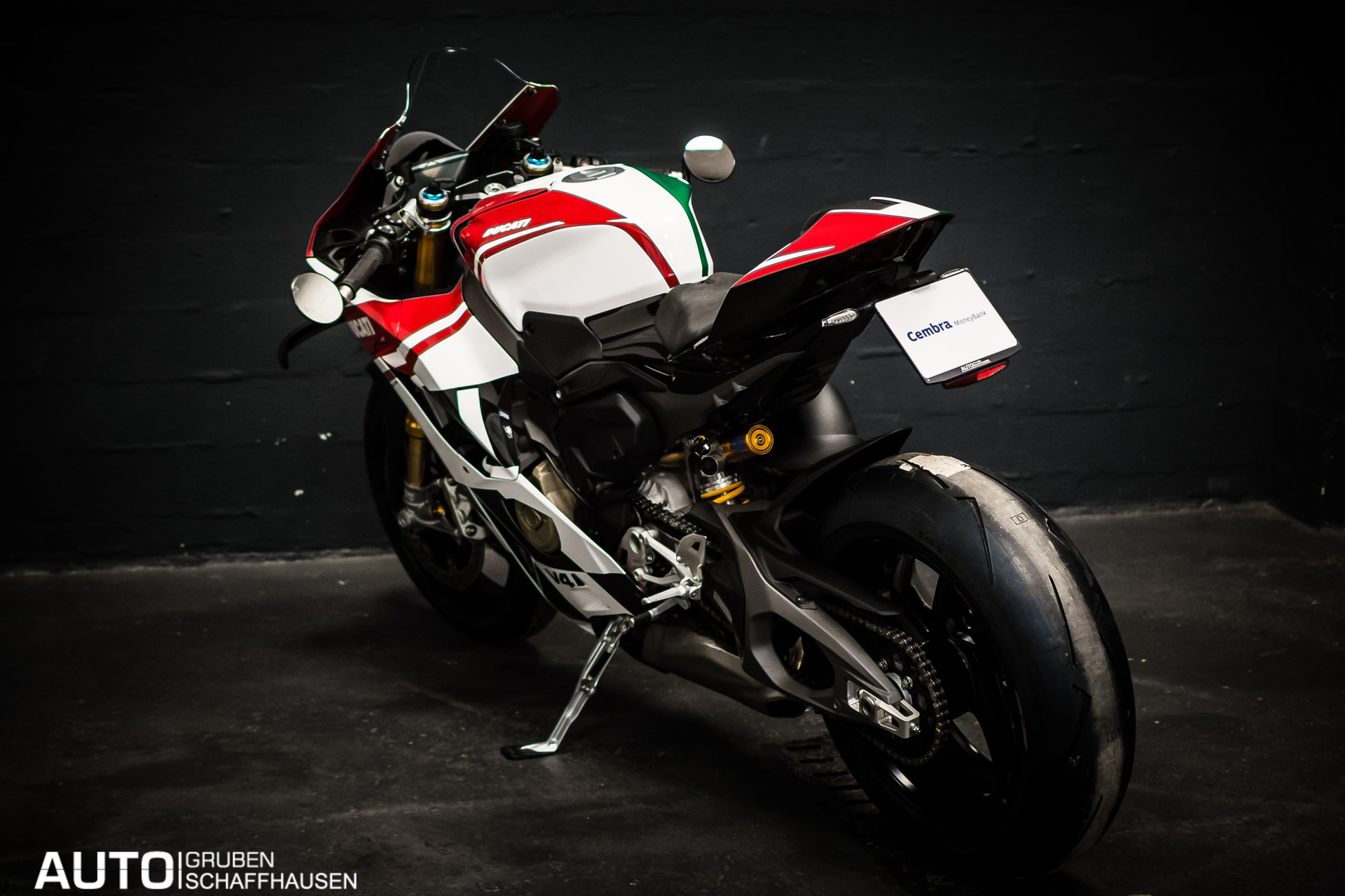 DUCATI Panigale V4 S ** Tricolore Design **-image-10