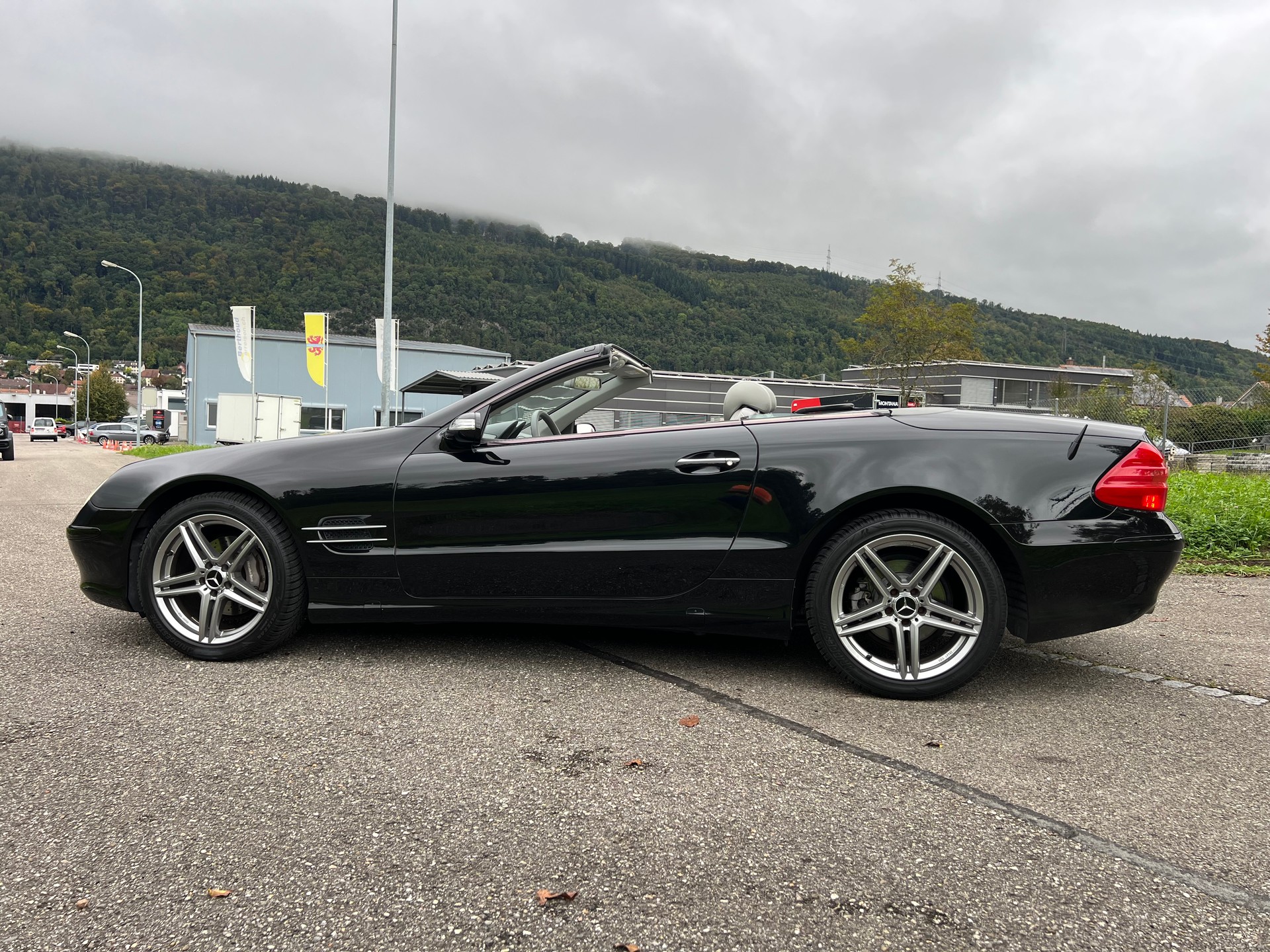 MERCEDES-BENZ MERCEDES "SL 350" CH WAGEN + NUR 87`000 KM + AB MFK + AB SERVICE + 8 RÄDER AMG.-image-5