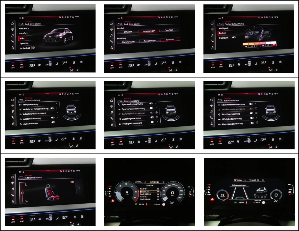 AUDI A3 Sportback 35 TFSI S Line S-tronic - Panorama - Matrix LED - Sportsitze - SONOS - Kamera - 150 PS-image-12