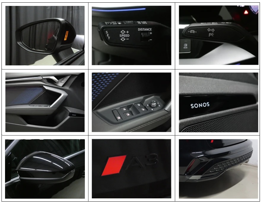 AUDI A3 Sportback 35 TFSI S Line S-tronic - Panorama - Matrix LED - Sportsitze - SONOS - Kamera - 150 PS-image-14