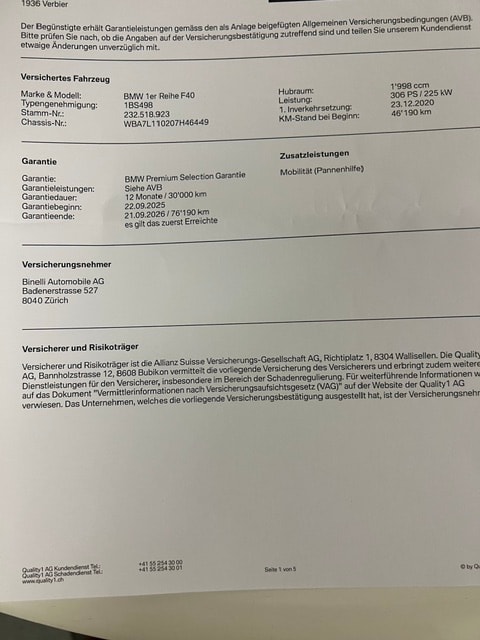 BMW M135i xDrive Steptronic, top Ausstattung, 8-fach bereift, Modell 2021-image-12