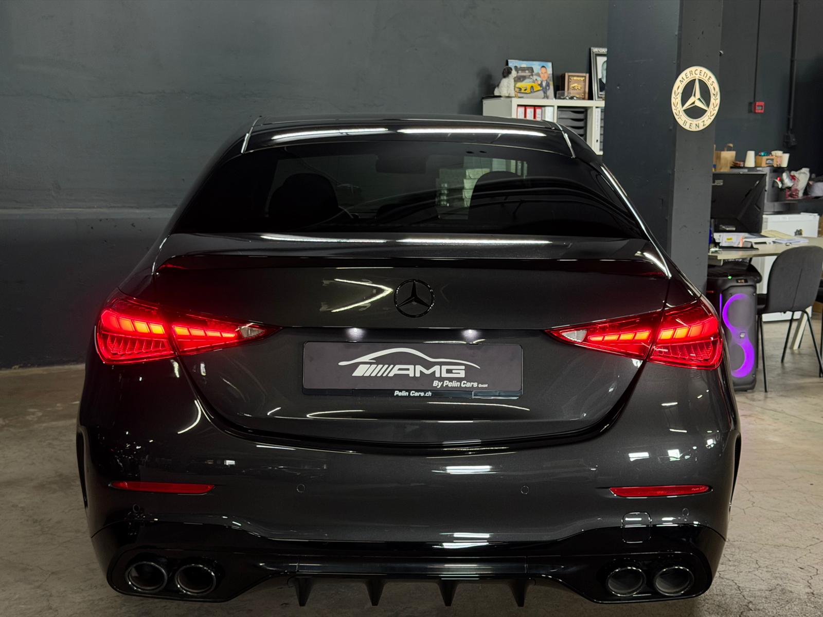 MERCEDES-BENZ C 180 AMG (C43 AMG Bodykit) Limited Dark Grey Performance 5Jahre Vollgarantie & Gratisservice-image-6