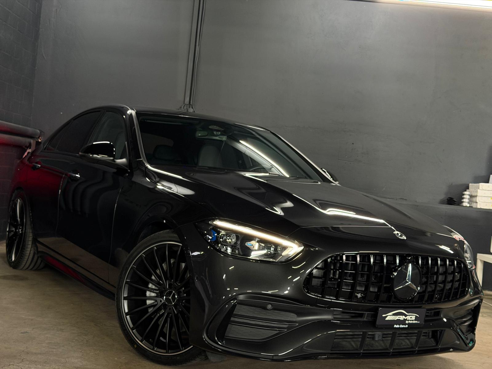MERCEDES-BENZ C 180 AMG (C43 AMG Bodykit) Limited Dark Grey Performance 5Jahre Vollgarantie & Gratisservice