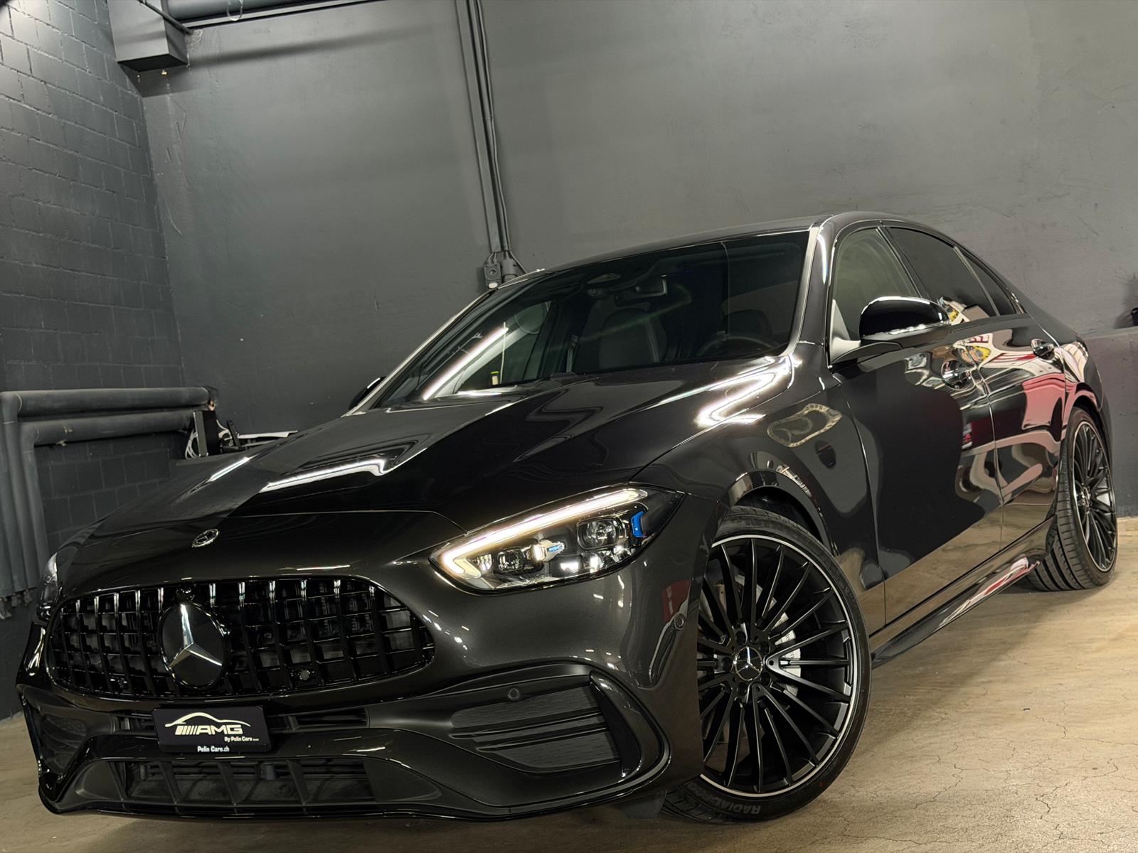 MERCEDES-BENZ C 180 AMG (C43 AMG Bodykit) Limited Dark Grey Performance 5Jahre Vollgarantie & Gratisservice-image-4