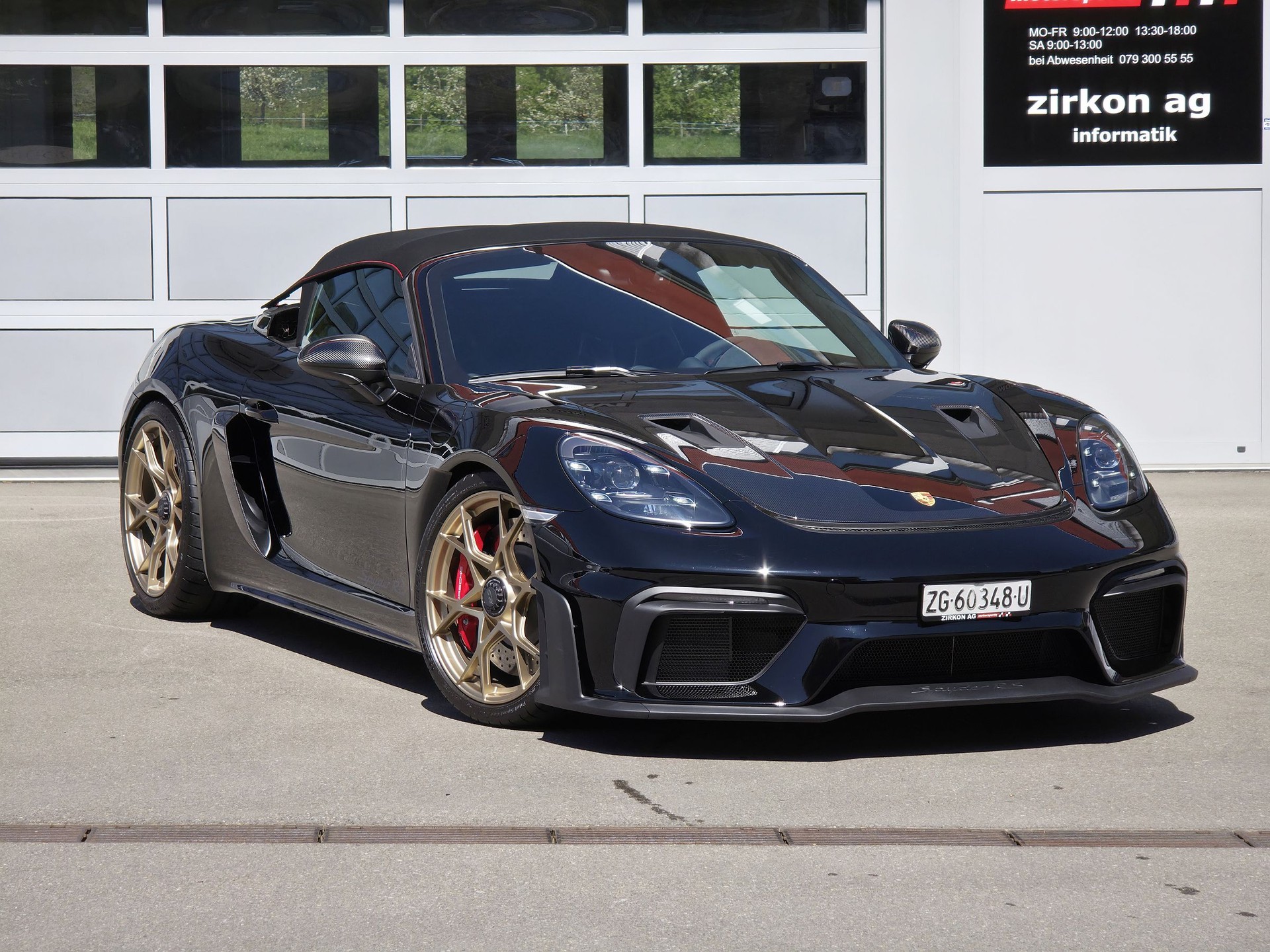 PORSCHE 718 Boxster Spyder RS Weissach PDK