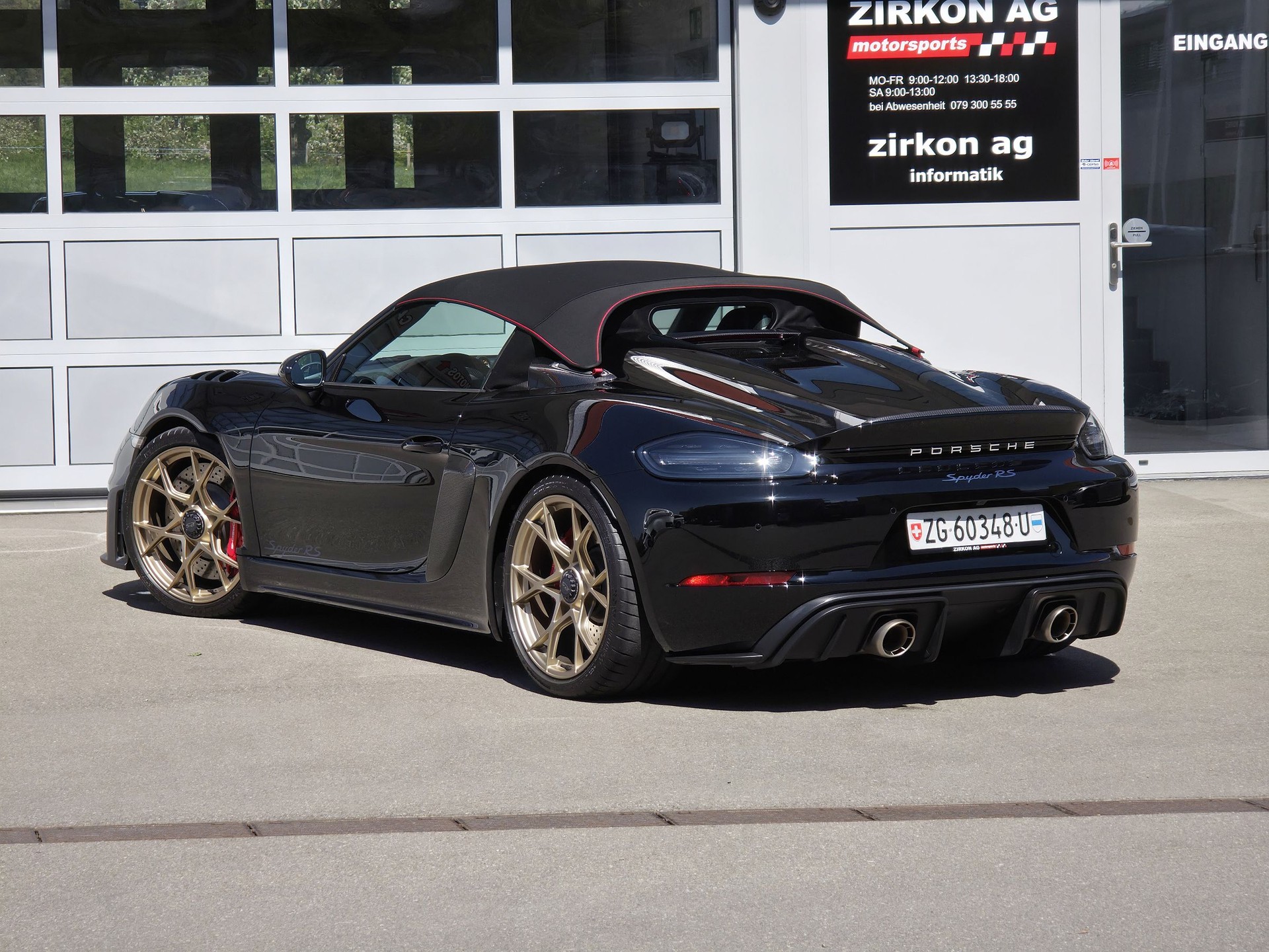 PORSCHE 718 Boxster Spyder RS Weissach PDK-image-15