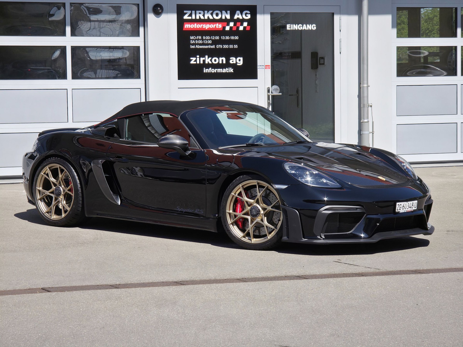 PORSCHE 718 Boxster Spyder RS Weissach PDK-image-6