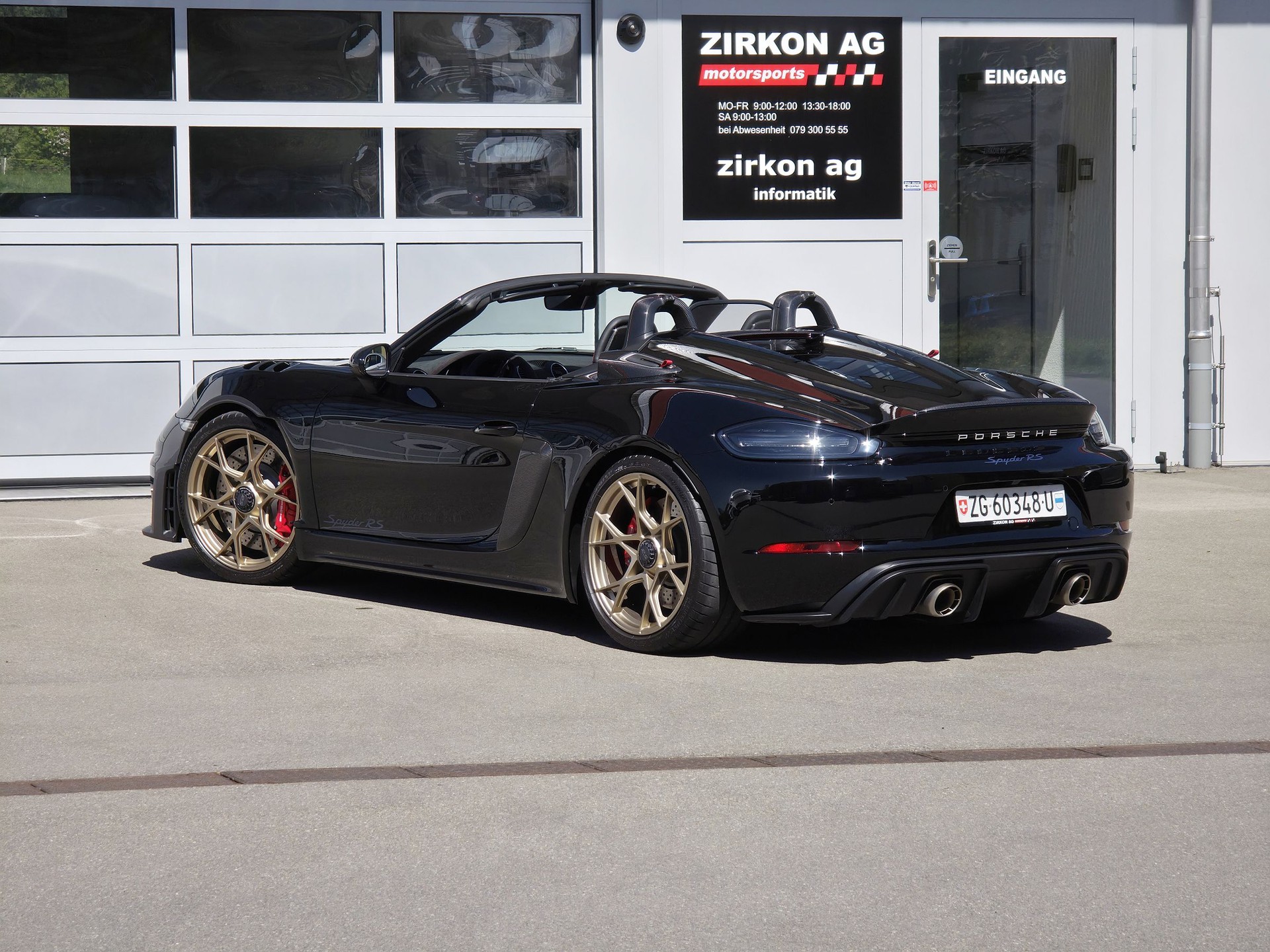 PORSCHE 718 Boxster Spyder RS Weissach PDK-image-18