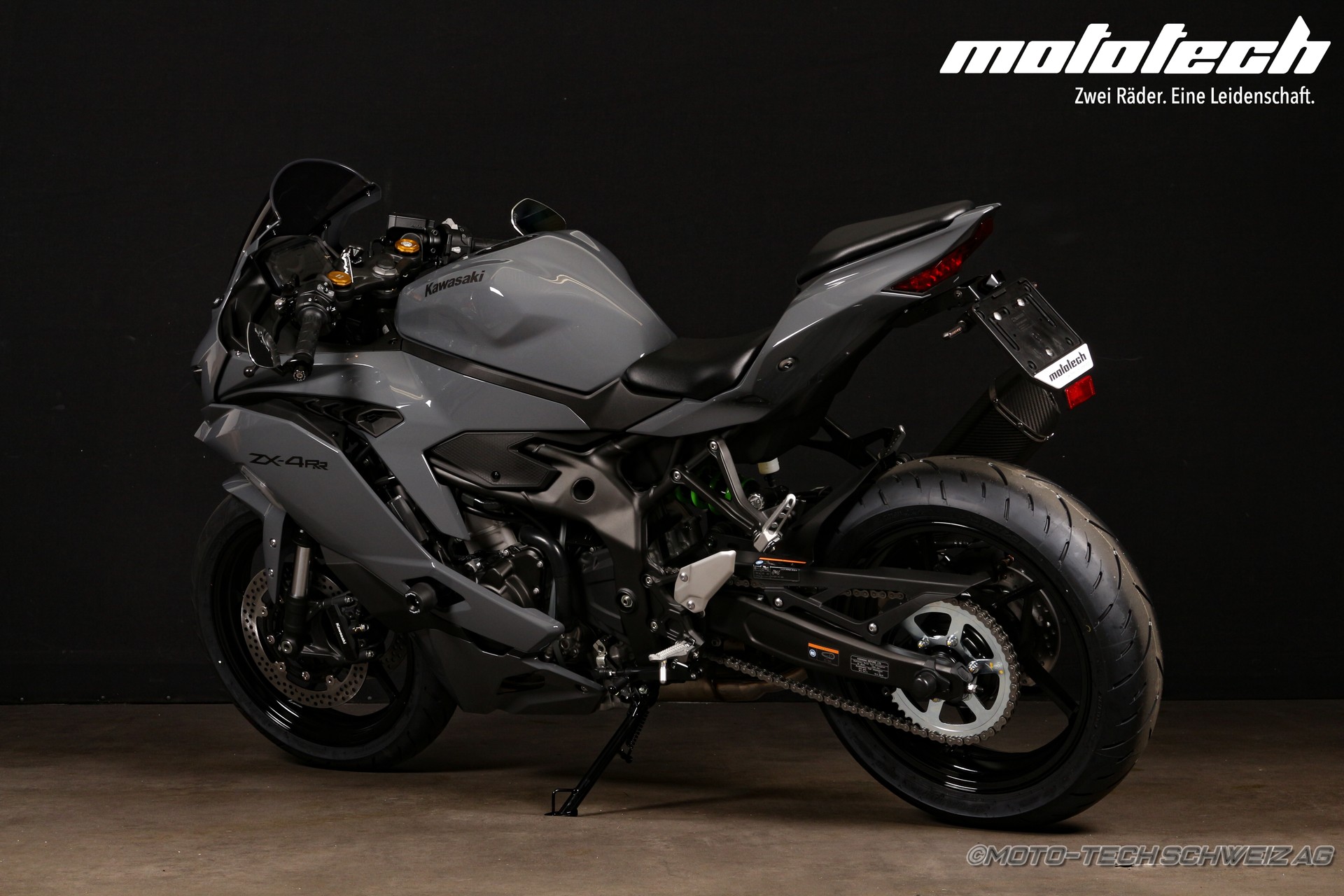 KAWASAKI Ninja ZX-4RR (35kW) STAGE 1 Stonehenge Grey SC PROJECT-image-2