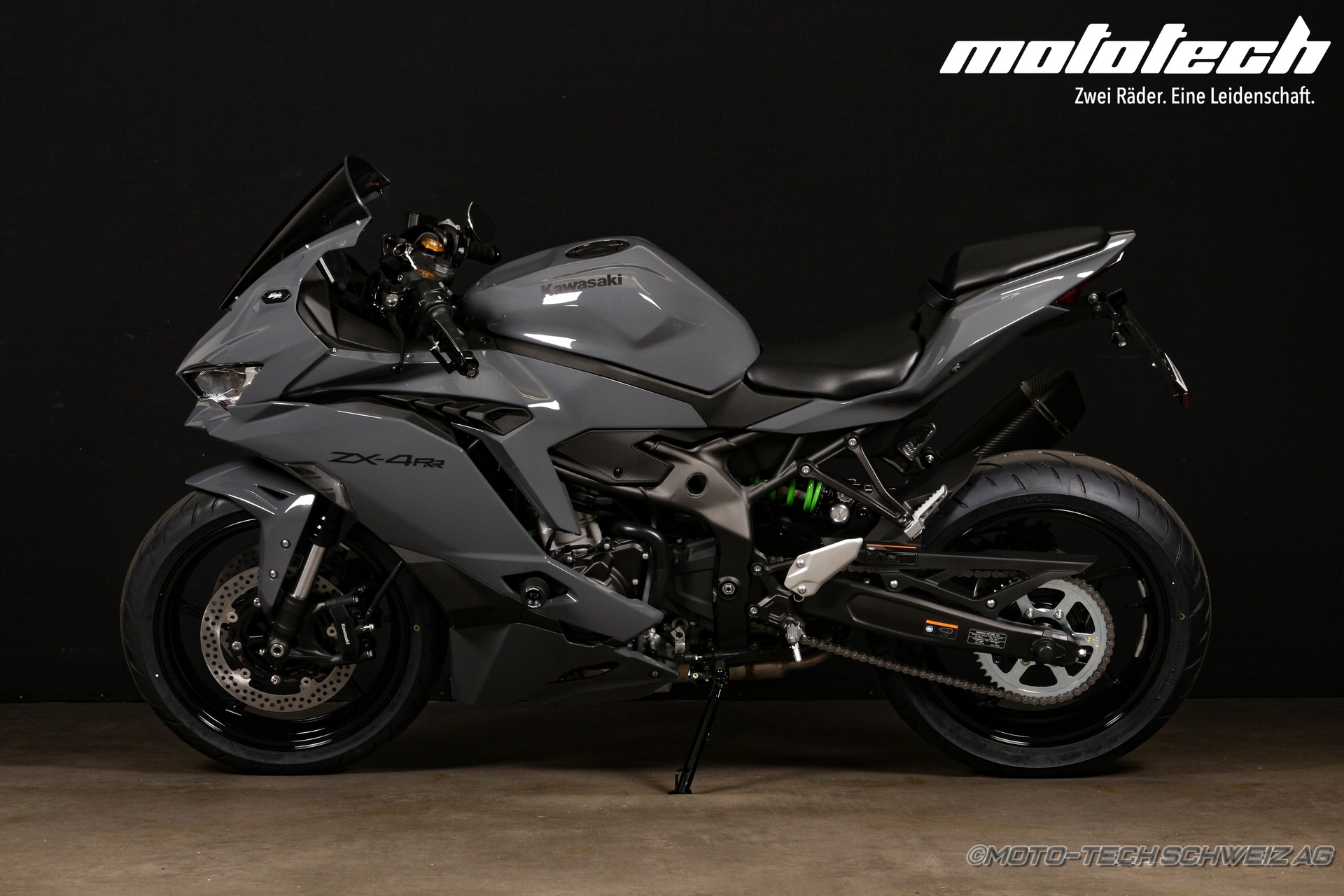 KAWASAKI Ninja ZX-4RR (35kW) STAGE 1 Stonehenge Grey SC PROJECT-image-3
