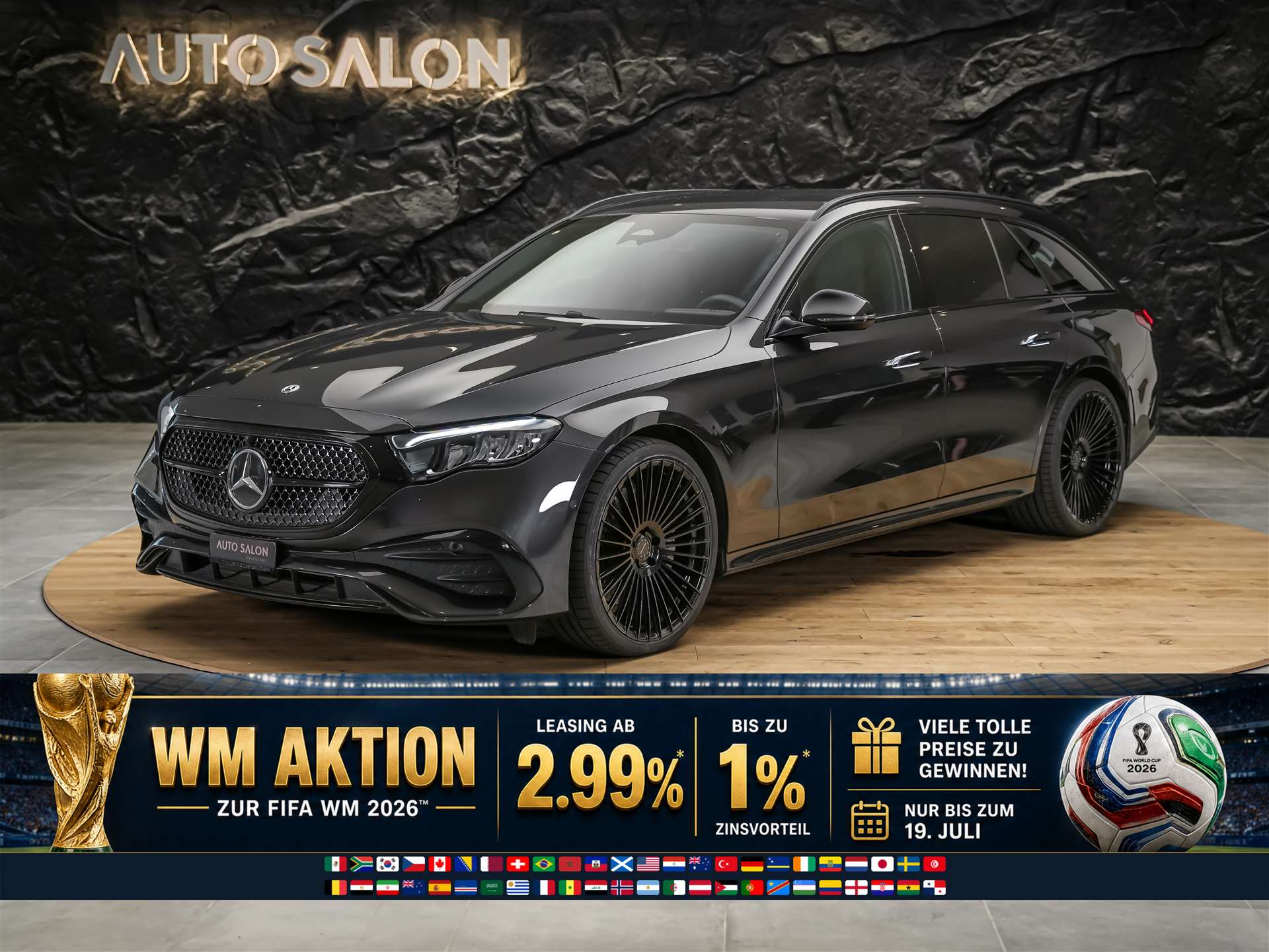 MERCEDES-BENZ E 220 d AMG Line 4matic Kombi *Werksgarantie*21" Felgen*Abstandsregler*