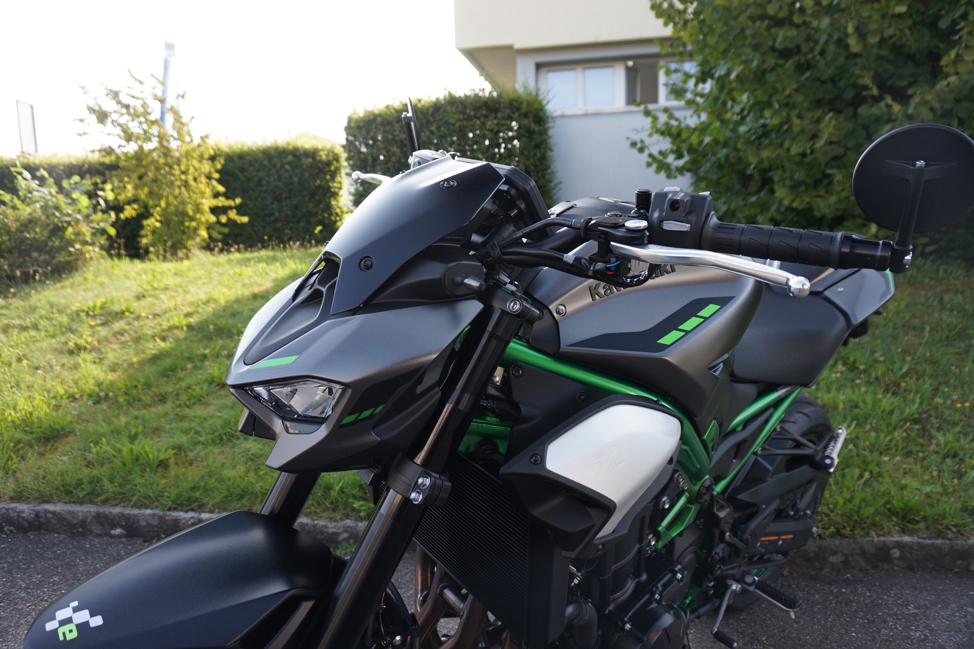 KAWASAKI Z 900 ABS (A2) (35kW) Leovinci LV Corsa S Full Black Edition Auspuff-image-4