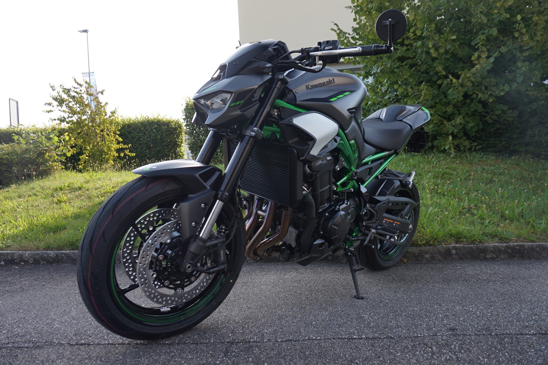 KAWASAKI Z 900 ABS (A2) (35kW) Leovinci LV Corsa S Full Black Edition Auspuff-image-6