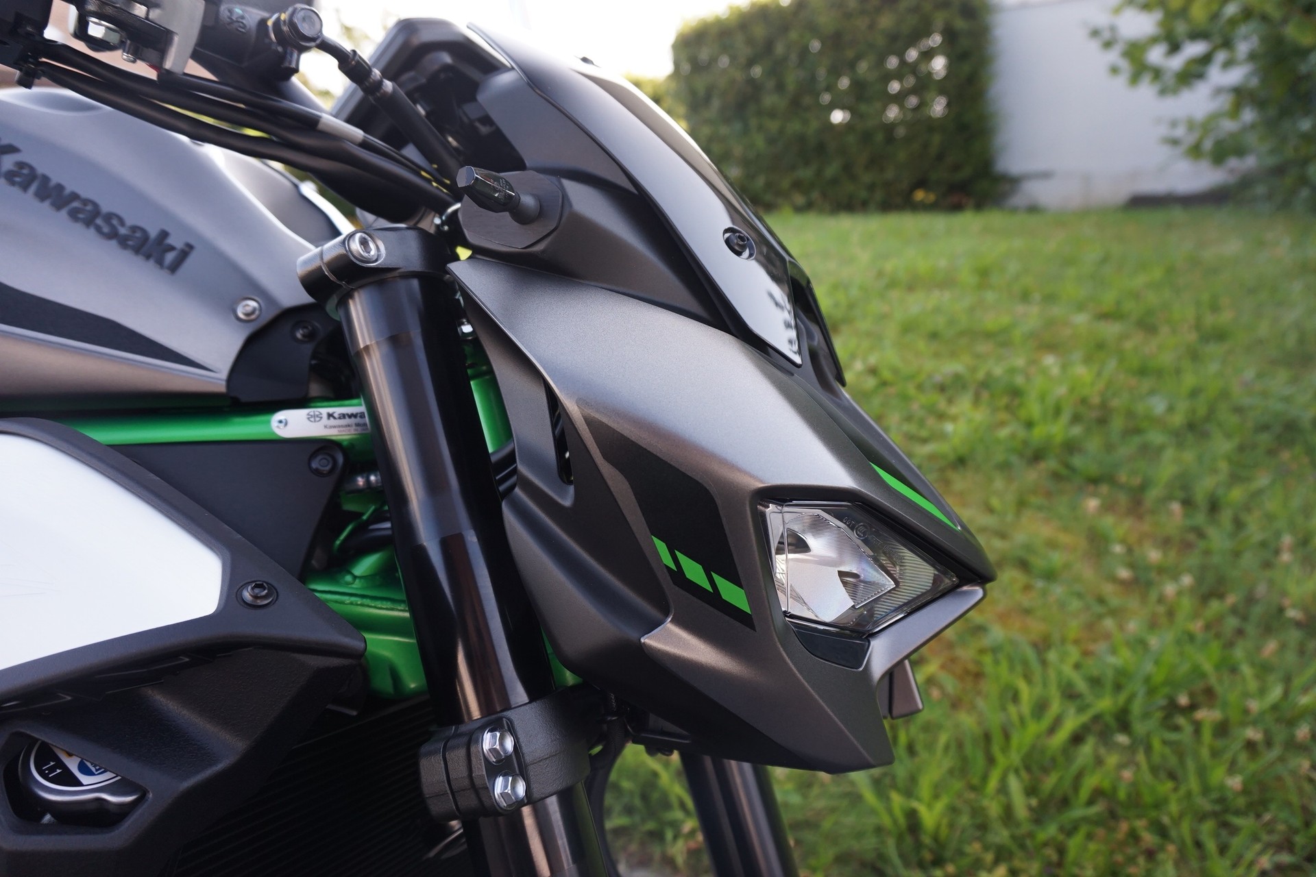KAWASAKI Z 900 ABS (A2) (35kW) Leovinci LV Corsa S Full Black Edition Auspuff-image-9