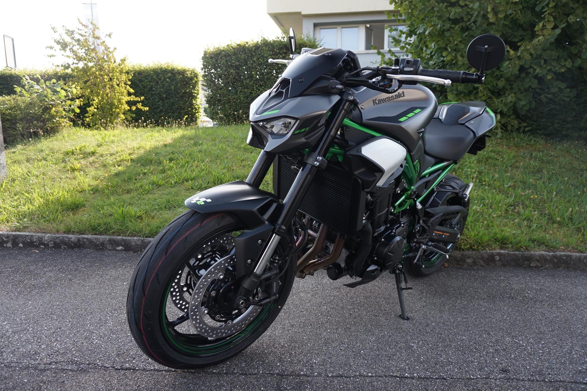 KAWASAKI Z 900 ABS (A2) (35kW) Leovinci LV Corsa S Full Black Edition Auspuff-image-1