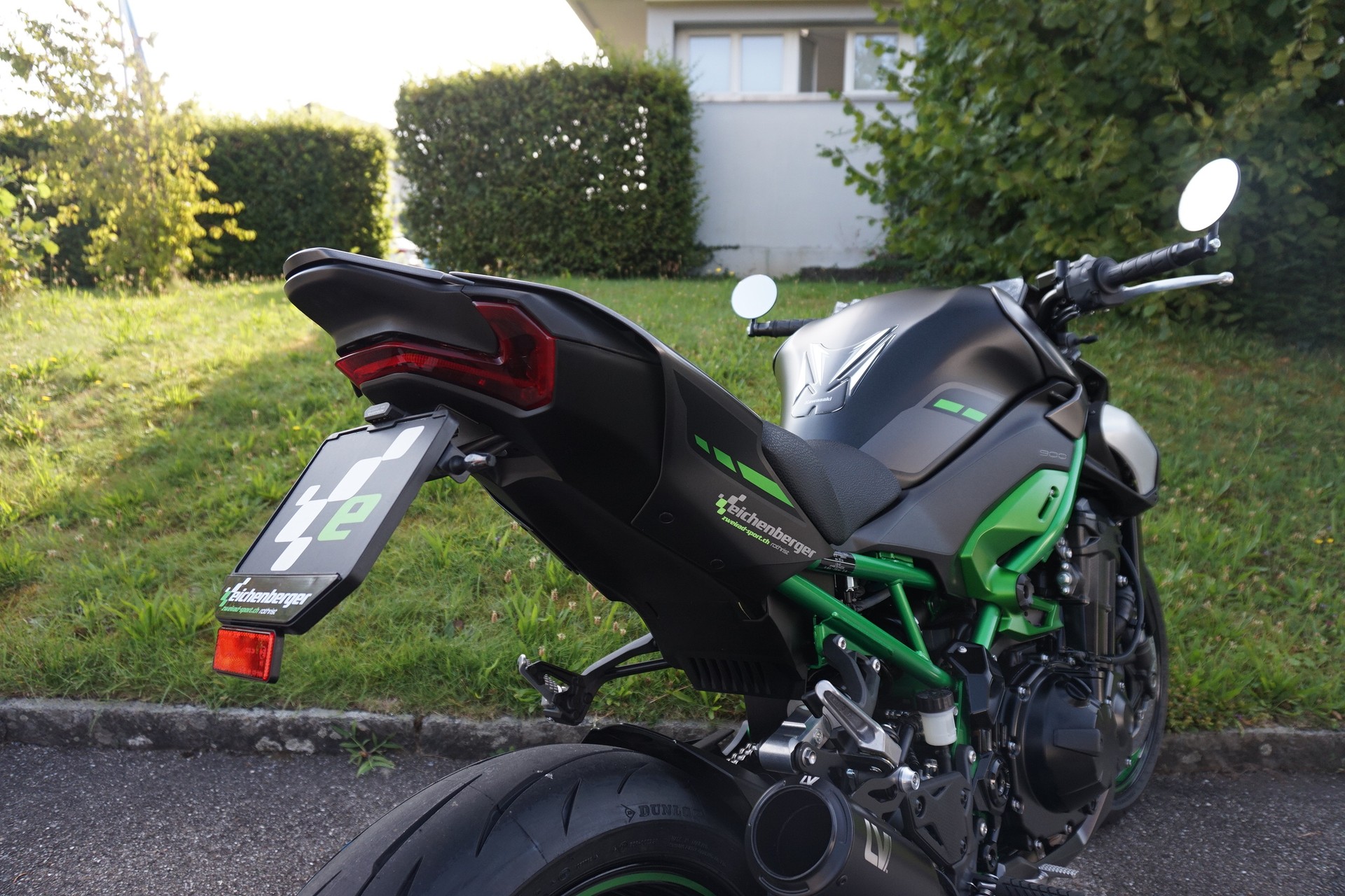KAWASAKI Z 900 ABS (A2) (35kW) Leovinci LV Corsa S Full Black Edition Auspuff-image-5